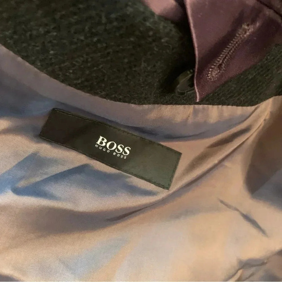 Hugo Boss Morgan Coat Virgin Wool Cashmere 54 - Picture 5 of 12